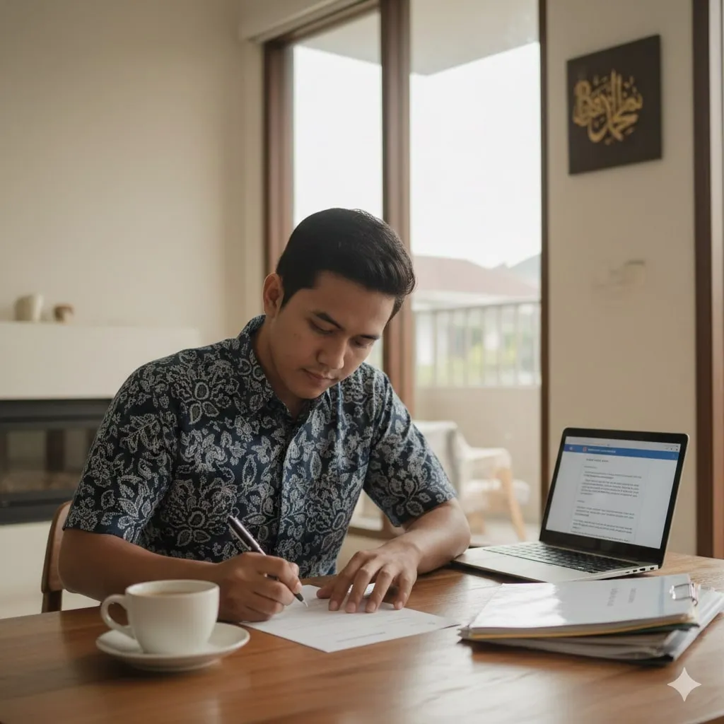 Cara Membuat Surat Izin Orang Tua yang Baik dan Benar (c) Ilustrasi AI