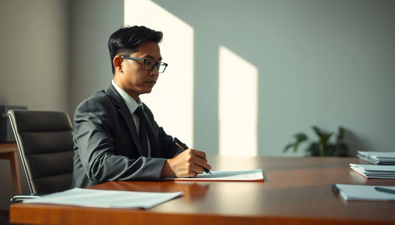 Contoh Surat Izin Formal Karena Keluarga Meninggal (c) Ilustrasi AI