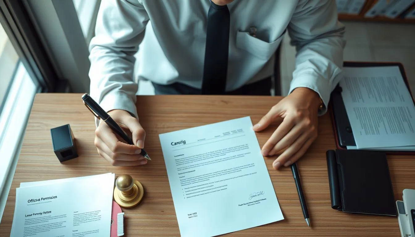 Pengertian Surat Izin Tidak Masuk Kerja PNS (c) Ilustrasi AI