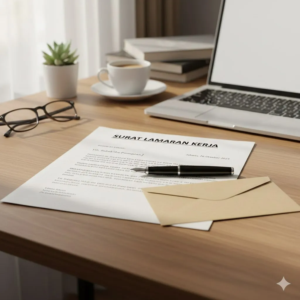 Contoh Surat Keterangan Kerja untuk Berbagai Keperluan (c) Ilustrasi AI