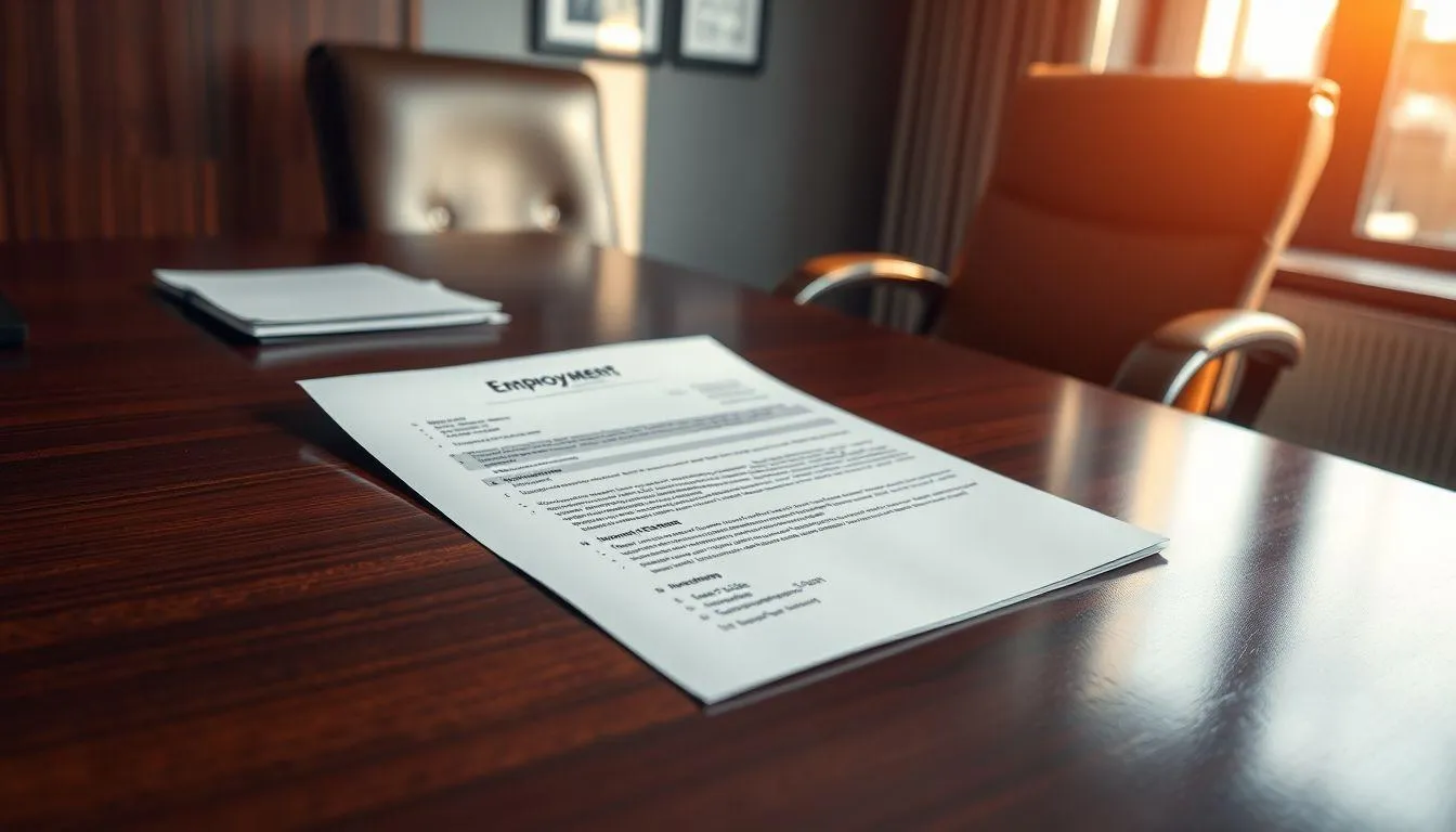 Format dan Struktur Surat Keterangan Kerja (c) Ilustrasi AI