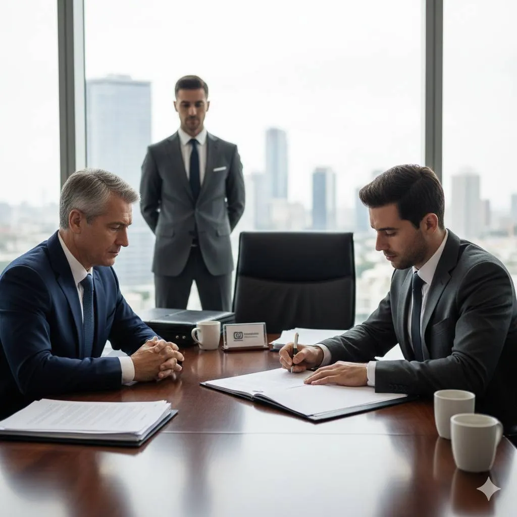 Tips Membuat dan Menandatangani Kontrak Kerja 3 Bulan (c) Ilustrasi AI