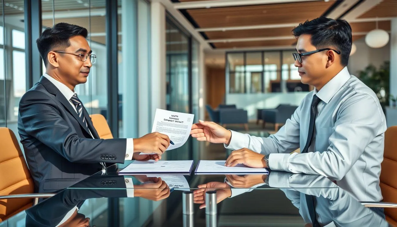 Pengertian Kontrak Kerja 3 Bulan (c) Ilustrasi AI