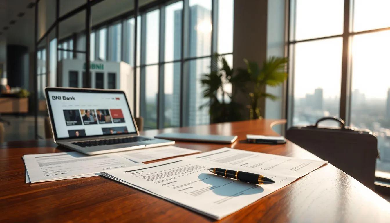 Contoh Surat Lamaran Kerja Bank BNI untuk Fresh Graduate (c) Ilustrasi AI