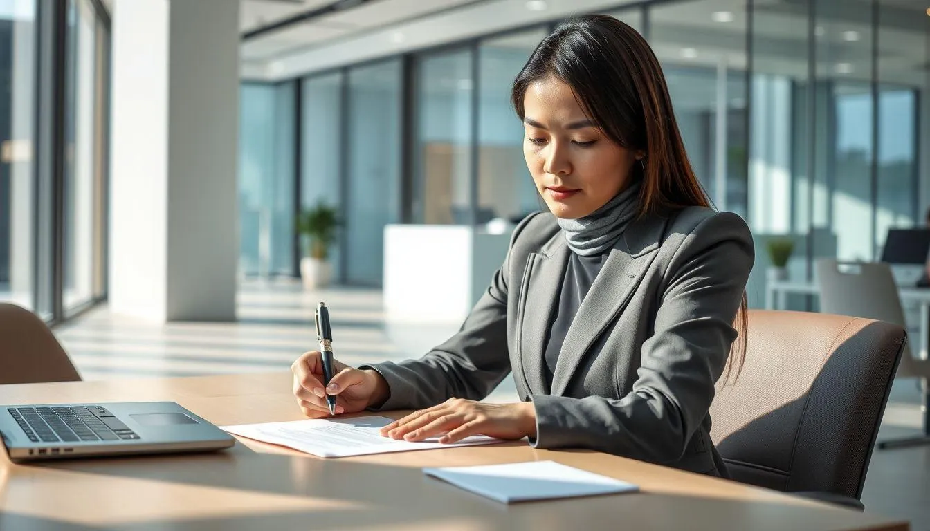 Tips Menulis Surat Lamaran Kerja di Bank yang Efektif (c) Ilustrasi AI