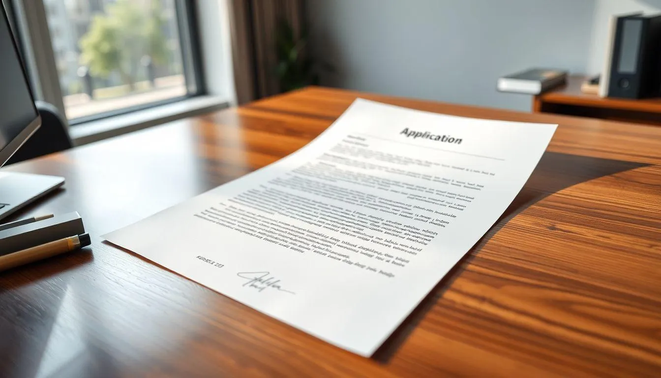 Struktur dan Format Surat Lamaran Kerja di Konter HP (c) Ilustrasi AI