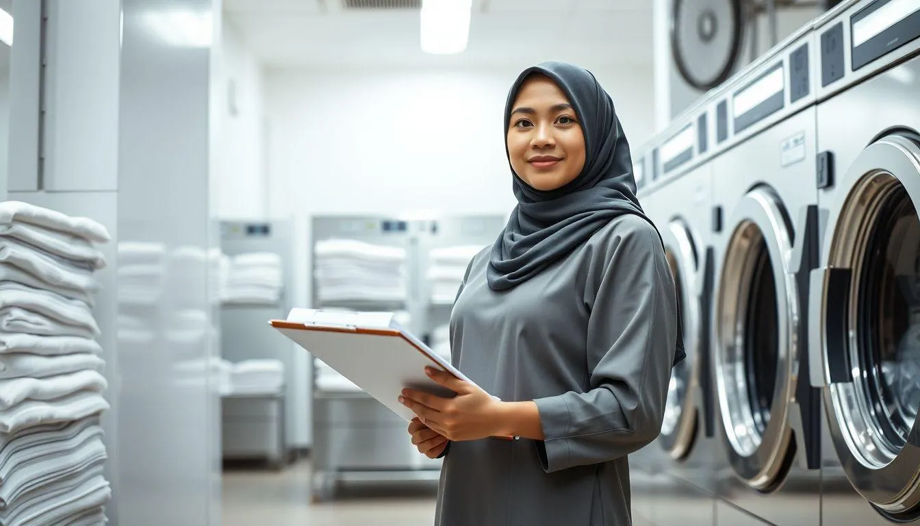 Contoh Surat Lamaran Kerja Staff Laundry (c) Ilustrasi AI