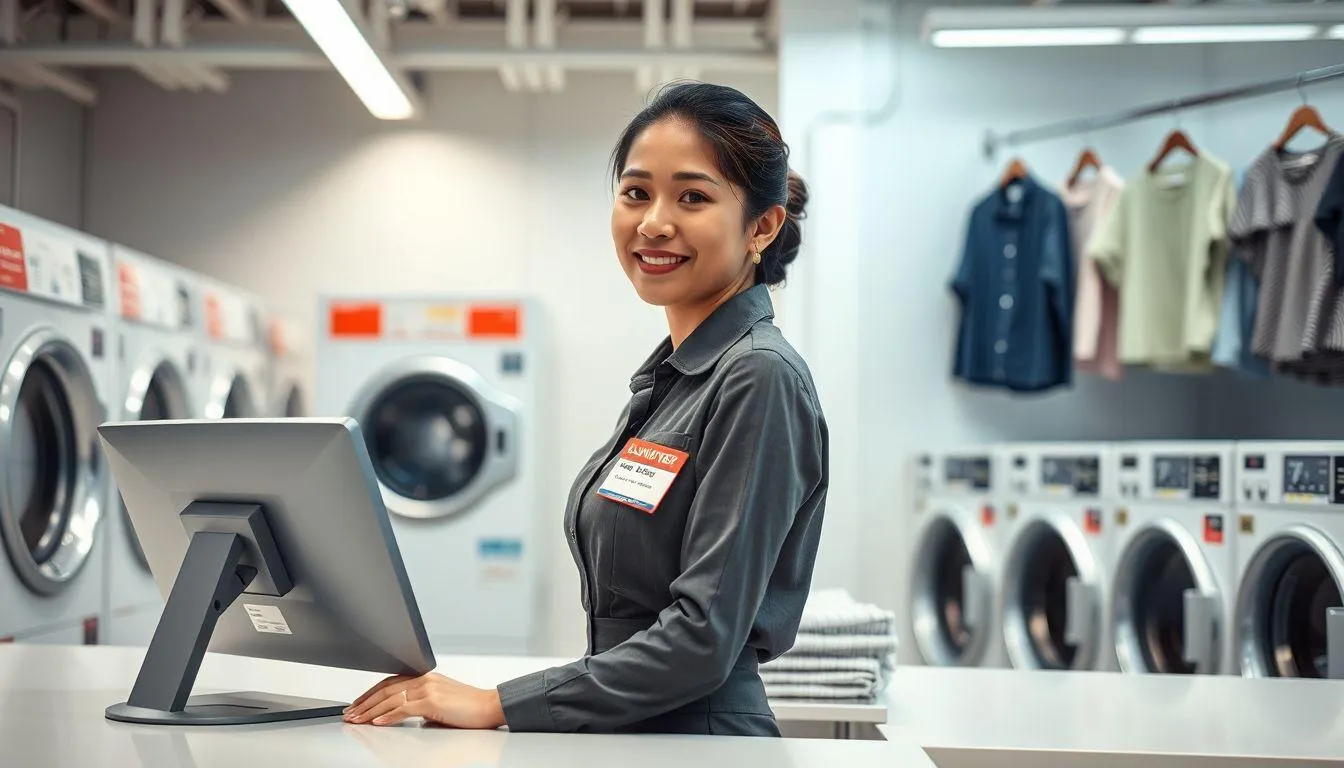 Contoh Surat Lamaran Kerja Kasir Laundry (c) Ilustrasi AI