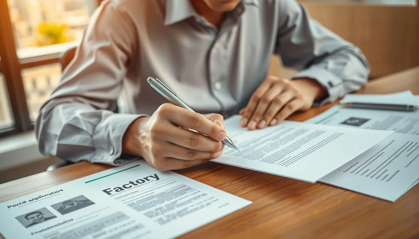 Memahami Pentingnya Surat Lamaran Kerja di Pabrik (c) Ilustrasi AI