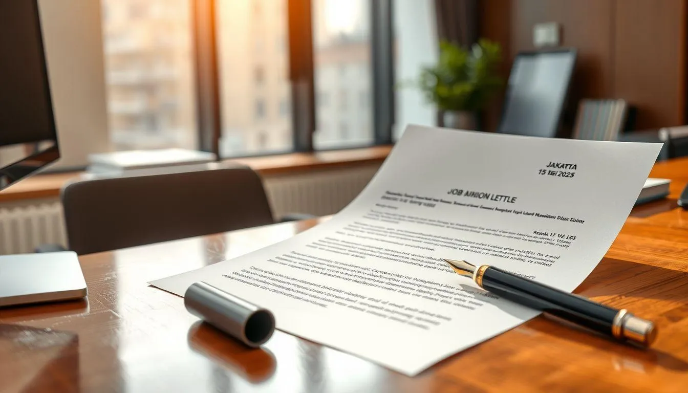 Struktur dan Format Penulisan Surat Lamaran Kerja di Tambang (c) Ilustrasi AI