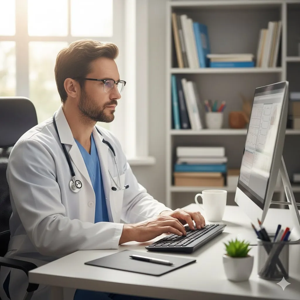 Contoh Surat Lamaran Kerja Dokter Gigi untuk Puskesmas (c) Ilustrasi AI