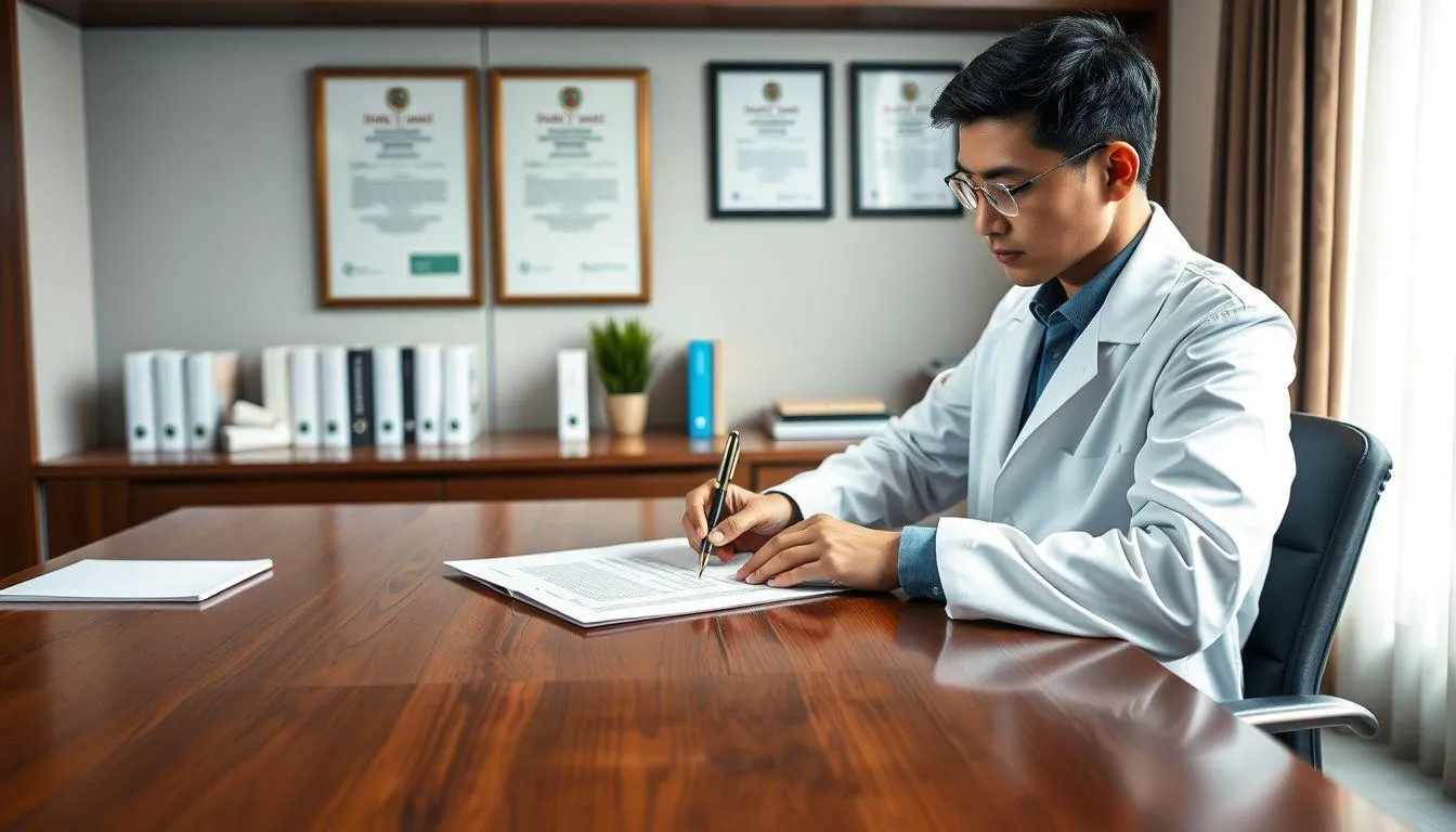 Struktur dan Format Surat Lamaran Kerja Dokter Gigi (c) Ilustrasi AI