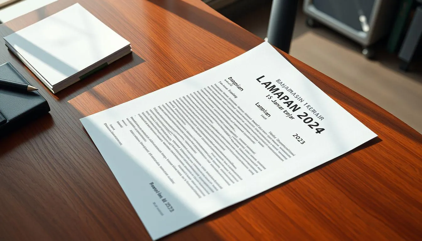 Struktur dan Format Surat Lamaran Kerja Honorer (c) Ilustrasi AI