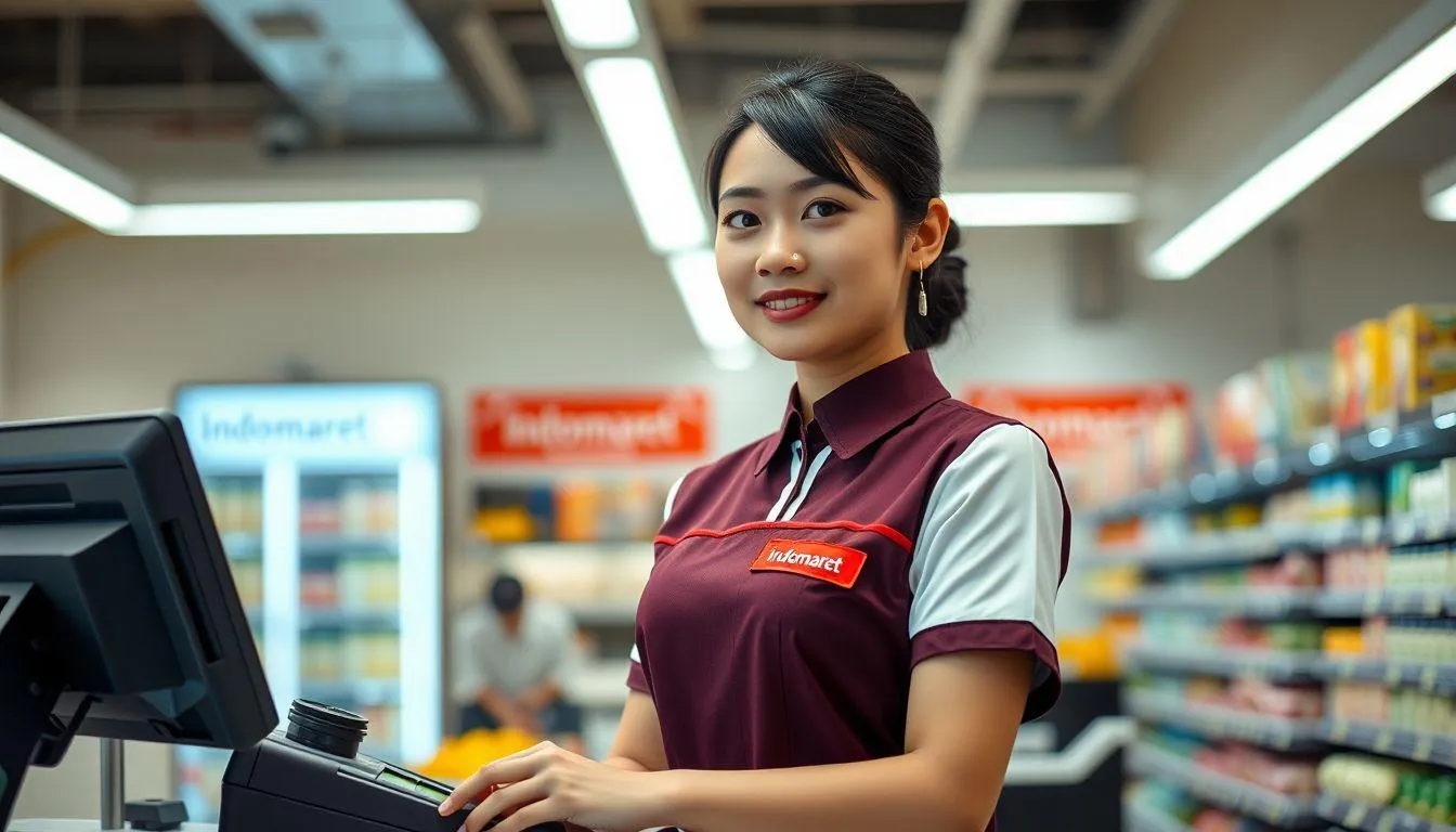 Contoh Surat Lamaran Kerja Indomaret untuk Posisi Kasir (c) Ilustrasi AI