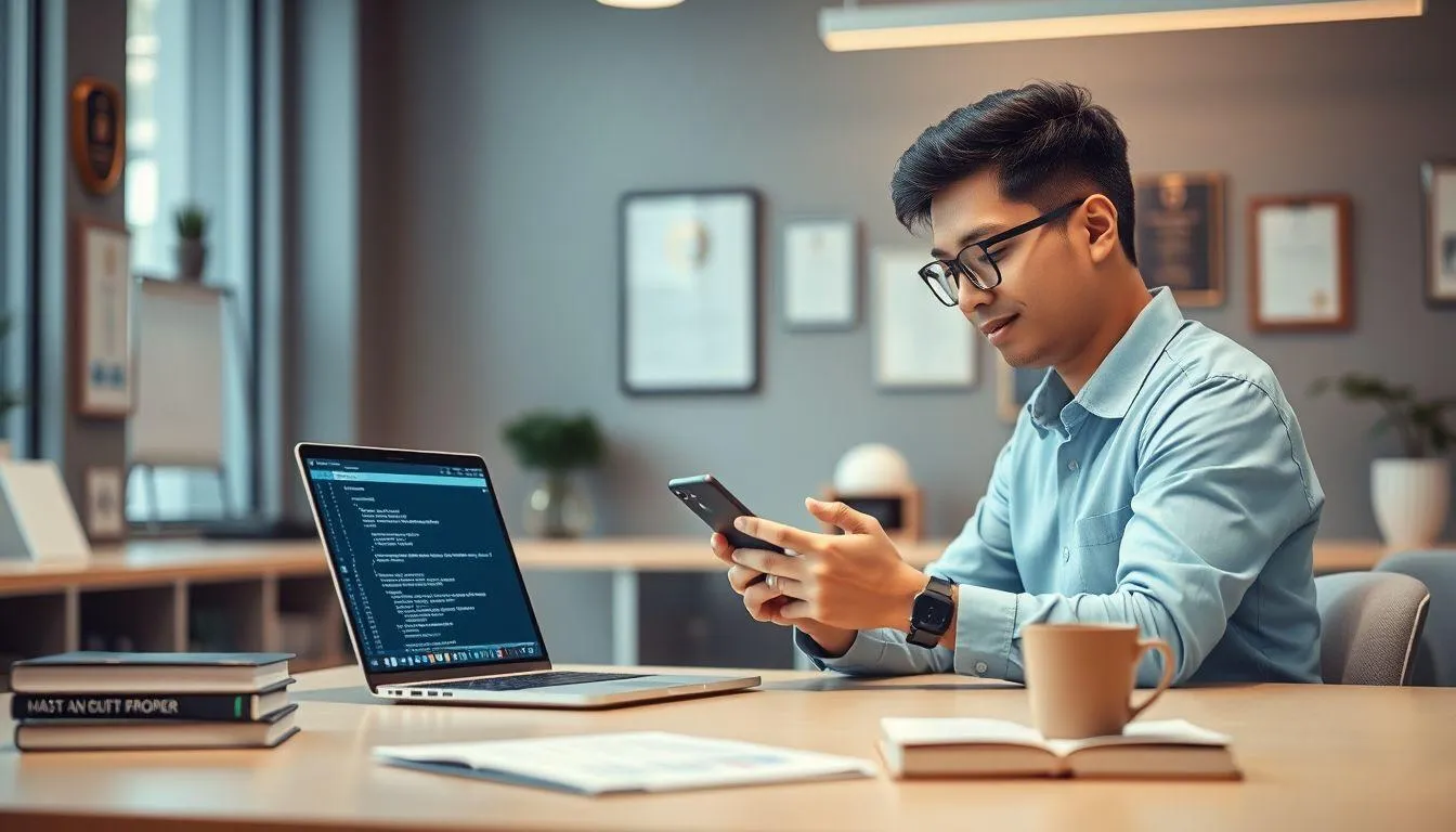 Contoh Surat Lamaran Kerja Lewat WA untuk Profesional Berpengalaman (c) Ilustrasi AI