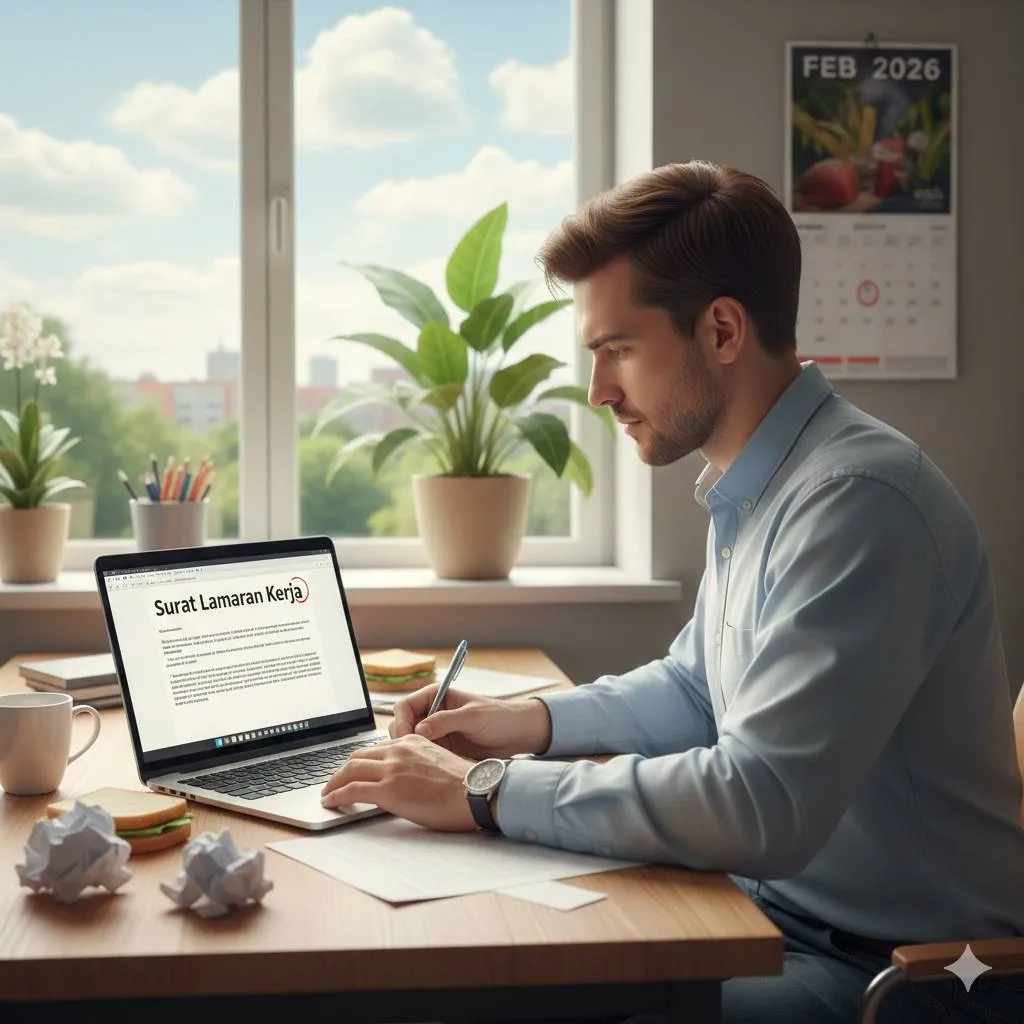Kesalahan Umum dalam Menulis Surat Lamaran Kerja S1 (c) Ilustrasi AI