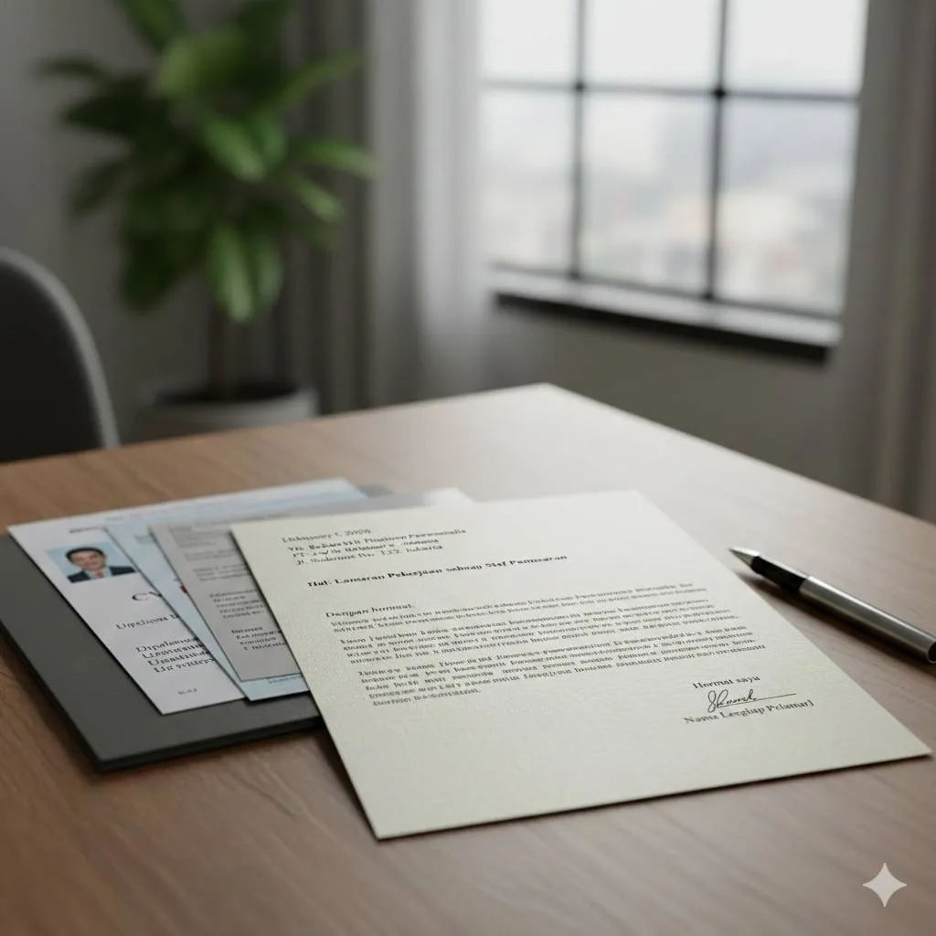 Contoh Surat Lamaran Kerja Satpam di Perusahaan (c) Ilustrasi AI