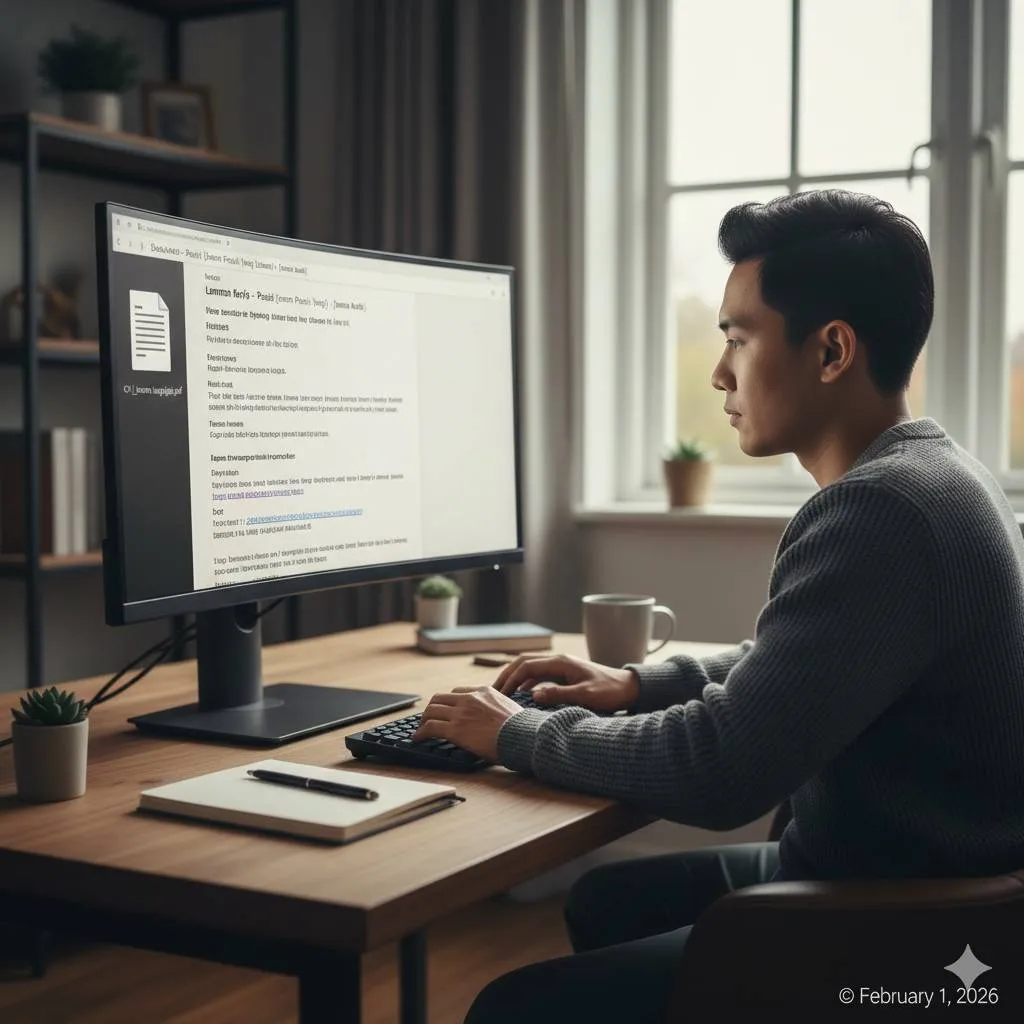 Pengertian Surat Lamaran Kerja Via Email (c) Ilustrasi AI