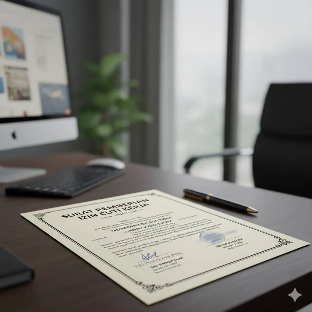 Jenis-Jenis Cuti dan Ketentuannya (c) Ilustrasi AI