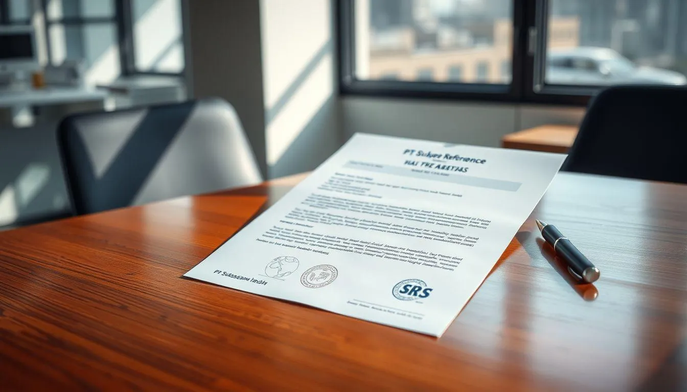 Contoh Surat Pengantar untuk Keperluan Bank (c) Ilustrasi AI