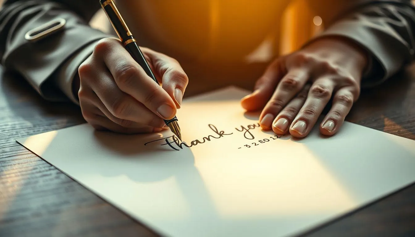 Struktur dan Komponen Surat Terima Kasih (c) Ilustrasi AI