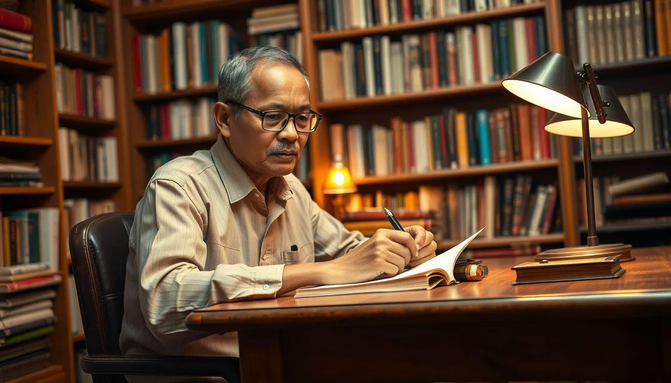 Pengertian dan Karakteristik Teks Anekdot Sindiran (c) Ilustrasi AI