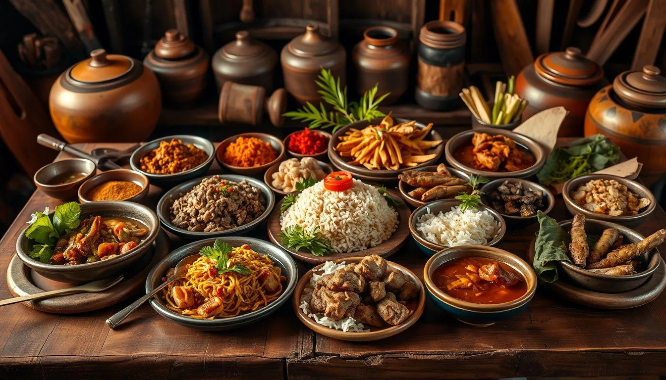 Peran Makanan Tradisional dalam Pelestarian Budaya (c) Ilustrasi AI