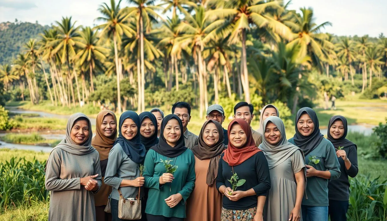 Contoh Teks Biantara Tema Lingkungan dan Kesehatan (c) Ilustrasi AI