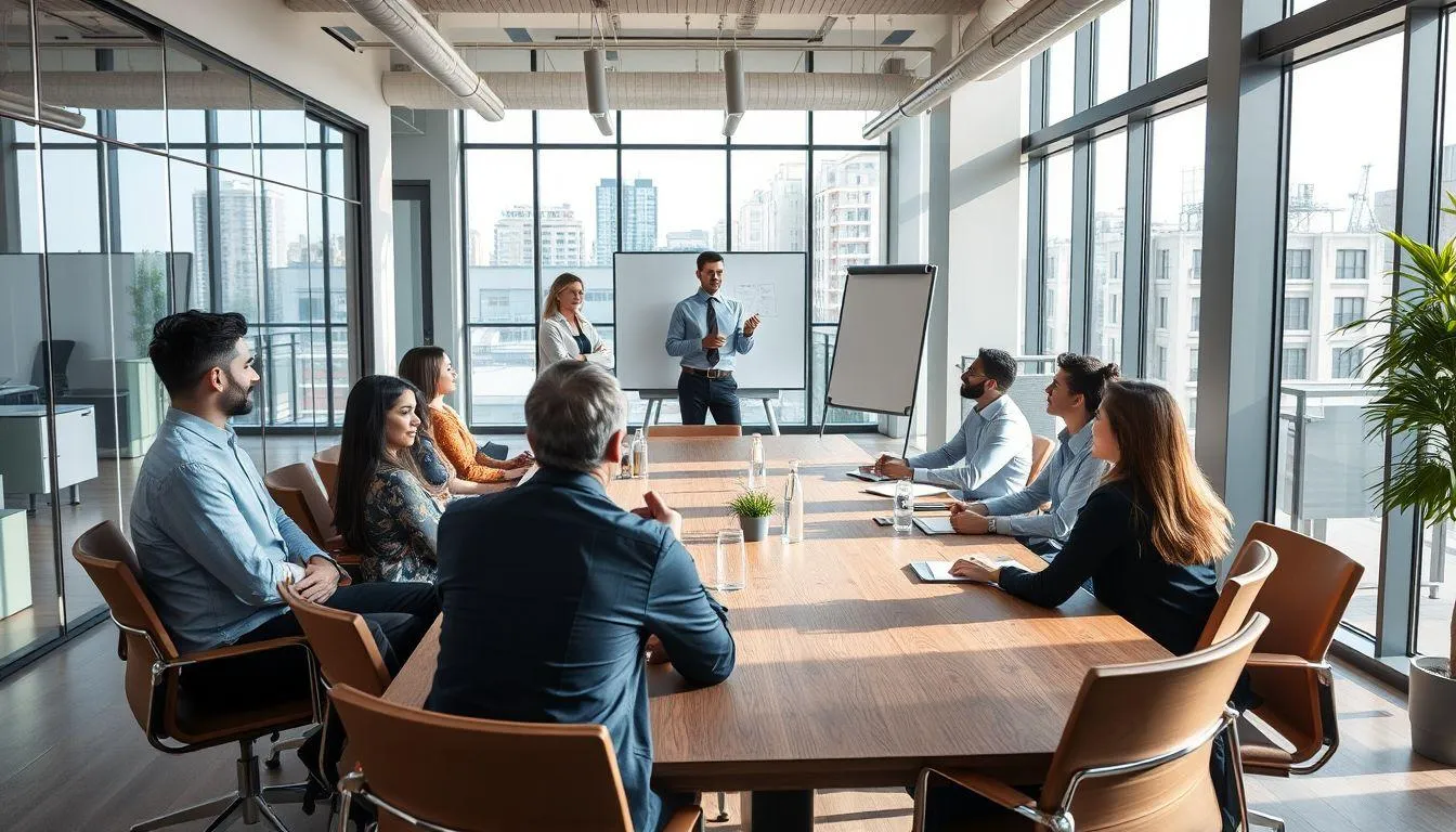 Pengertian dan Tujuan Briefing Kerja (c) Ilustrasi AI