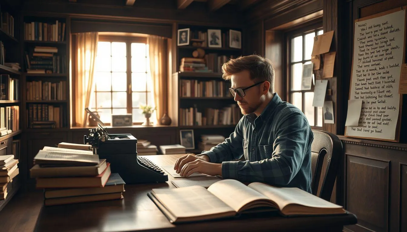 Tips Menulis Teks Cerita Inspiratif (c) Ilustrasi AI