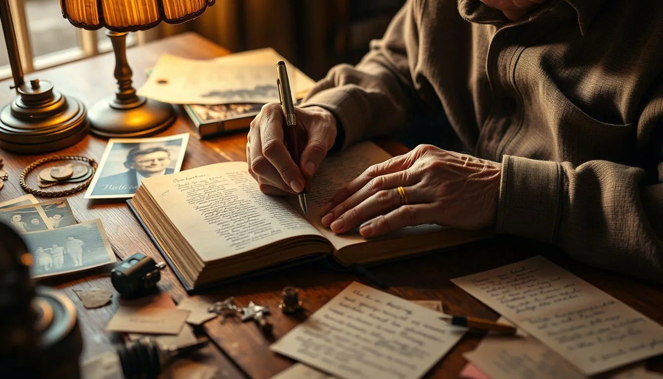 Pengertian dan Karakteristik Teks Cerita Sejarah Pribadi (c) Ilustrasi AI