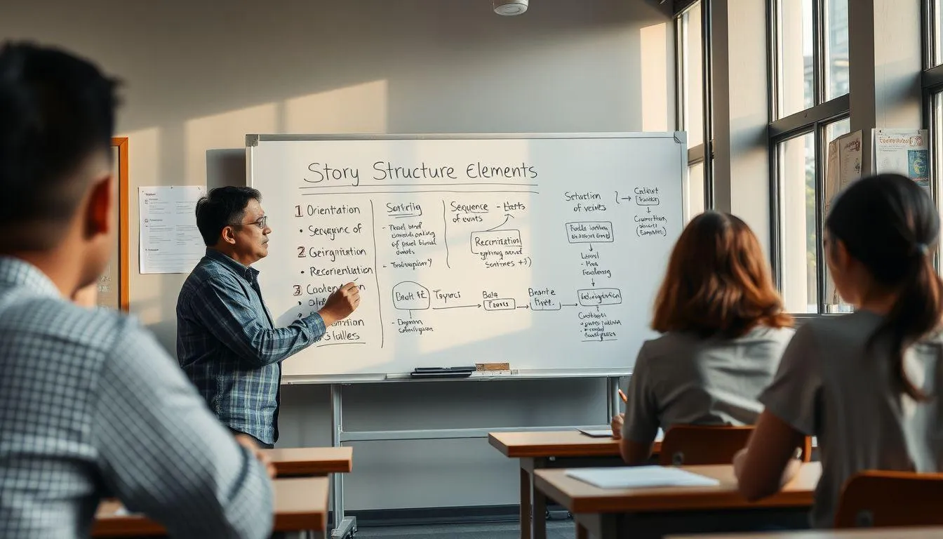 Struktur Teks Cerita Sejarah Pribadi (c) Ilustrasi AI