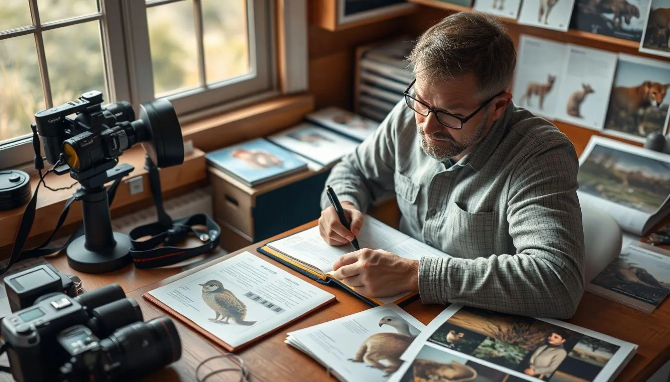 Tips Praktis Menulis Deskripsi Hewan (c) Ilustrasi AI