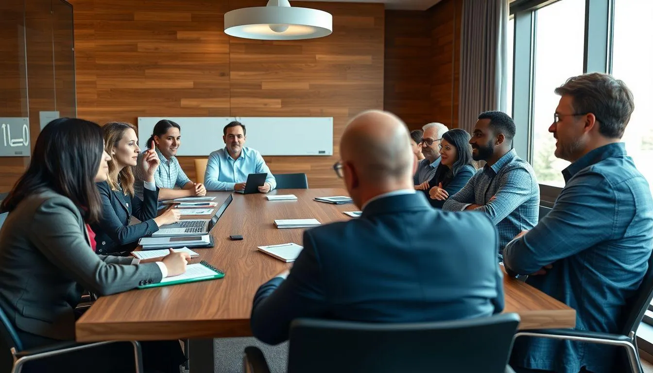 Pengertian dan Definisi Teks Diskusi (c) Ilustrasi AI