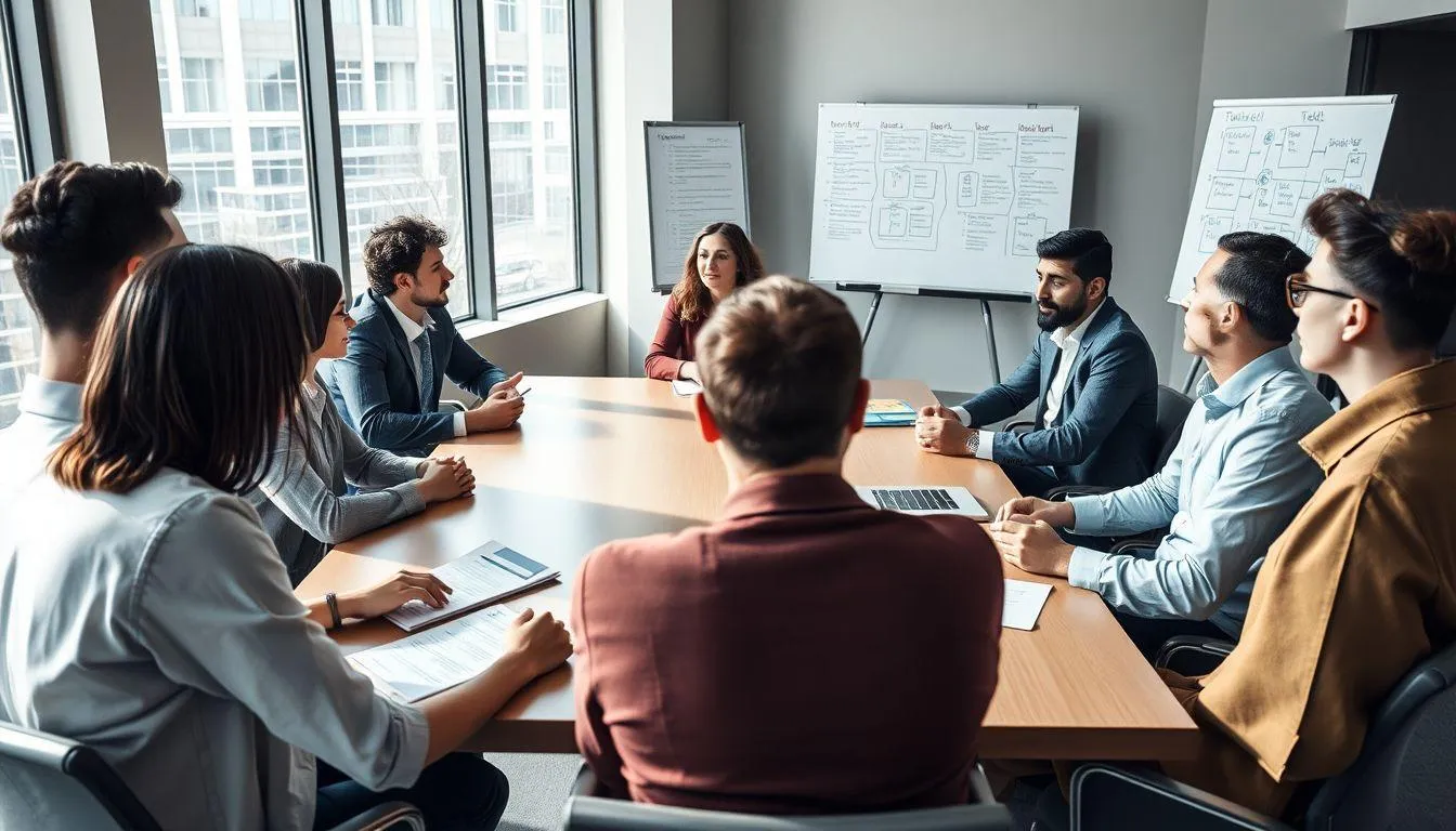 Struktur Lengkap Teks Diskusi (c) Ilustrasi AI