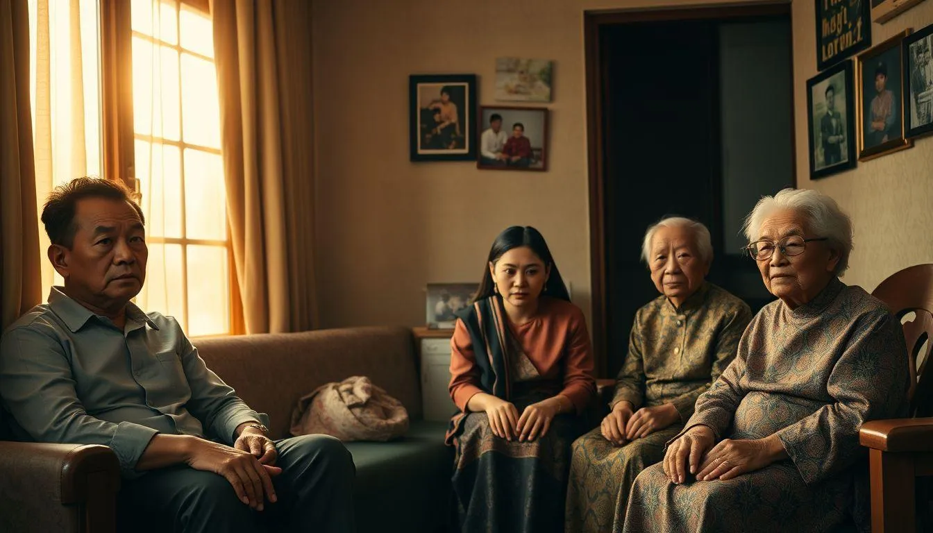 Contoh Teks Drama Tema Keluarga (c) Ilustrasi AI