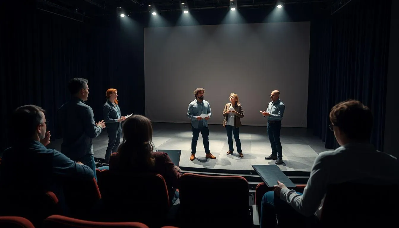 Unsur-Unsur Penting dalam Teks Drama Singkat (c) Ilustrasi AI