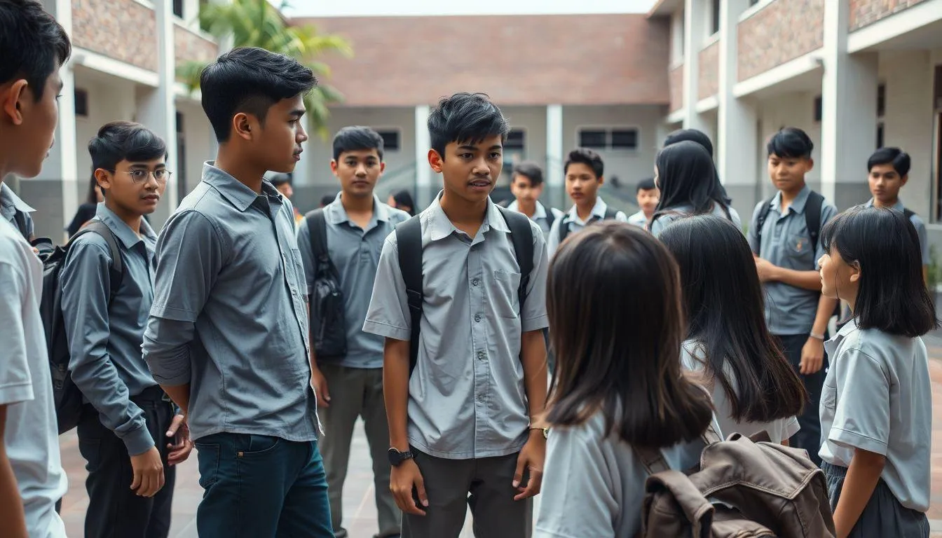 Contoh Teks Eksplanasi Fenomena Sosial: Perundungan di Sekolah (c) Ilustrasi AI