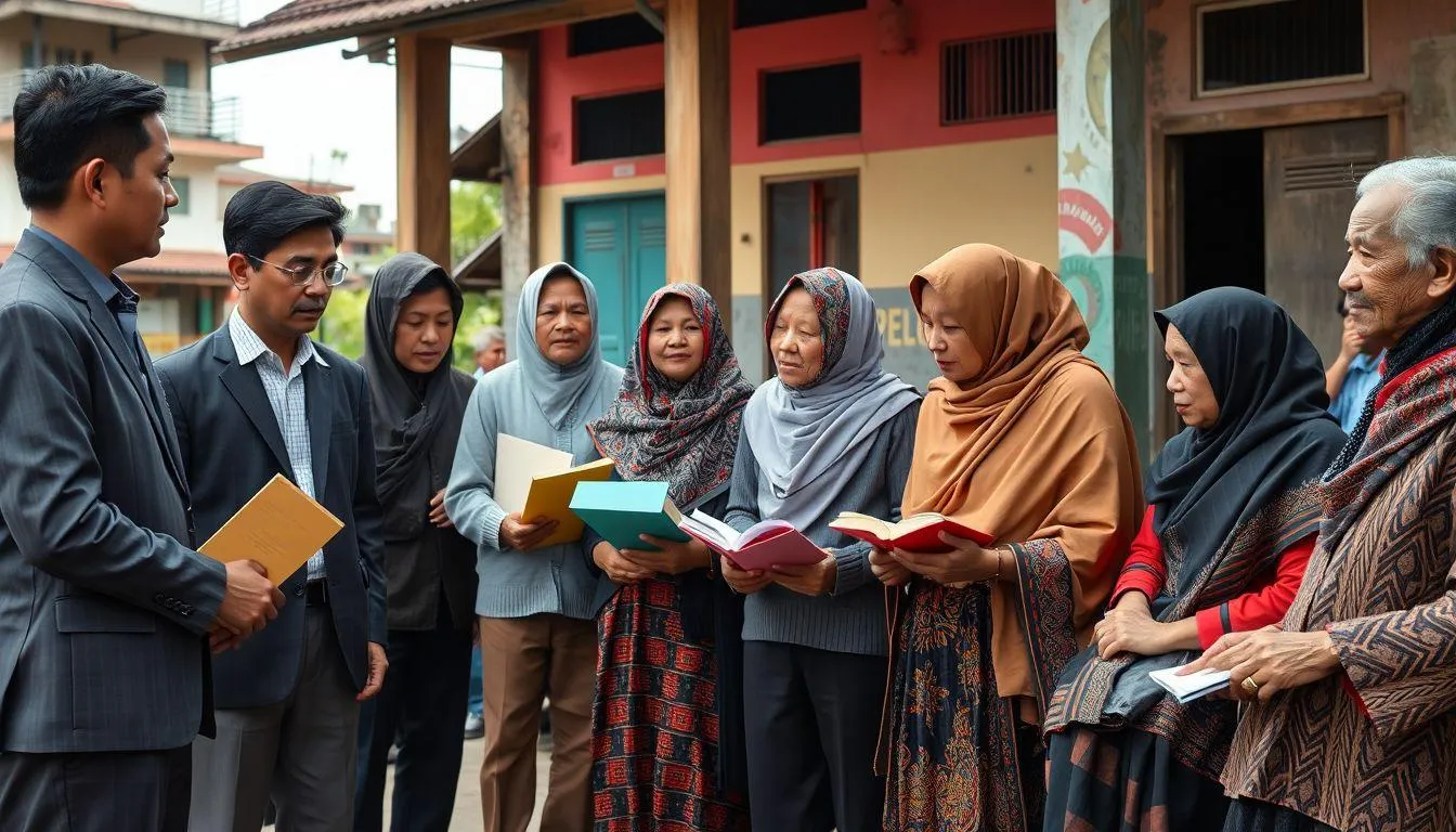 Jenis-Jenis Fenomena Sosial dalam Teks Eksplanasi (c) Ilustrasi AI