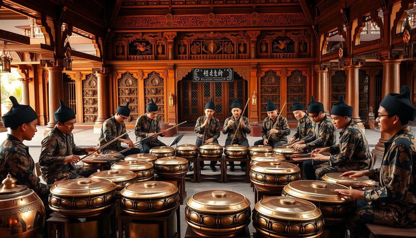 Contoh Teks Eksposisi Bahasa Jawa Tema Gamelan (c) Ilustrasi AI