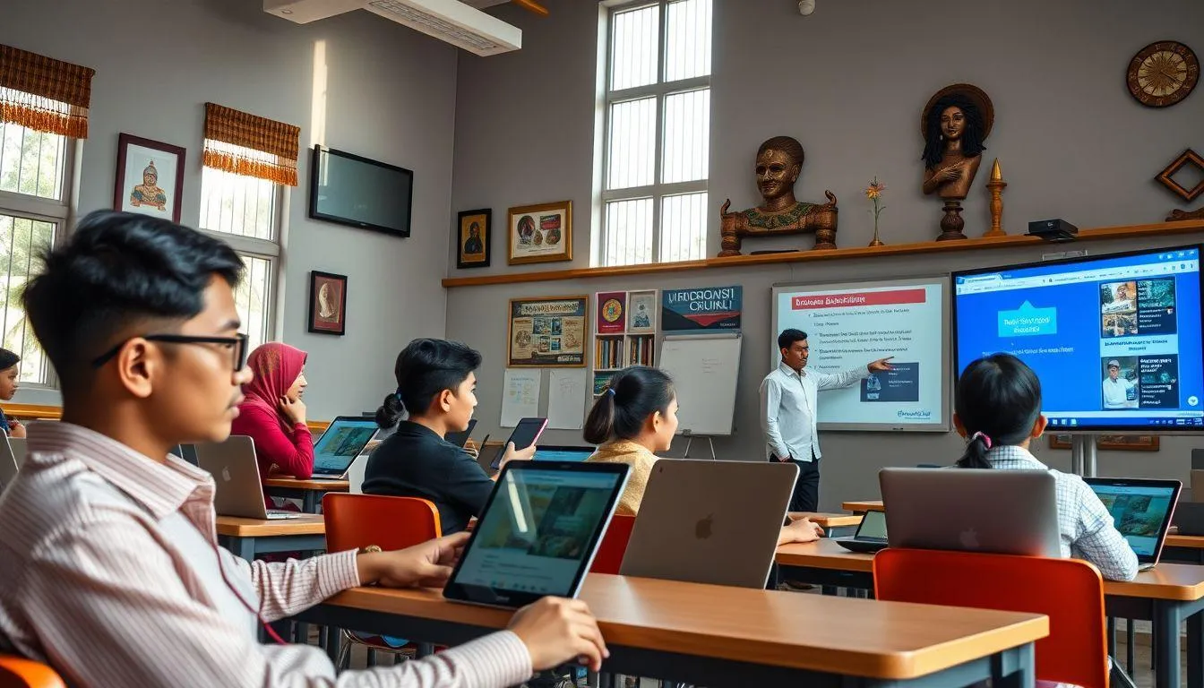 Contoh Teks Eksposisi Bahasa Jawa Tema Teknologi (c) Ilustrasi AI