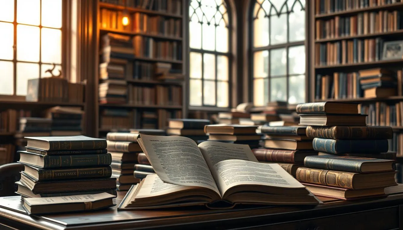 Jenis-Jenis Teks Fiksi Berdasarkan Panjang Cerita (c) Ilustrasi AI