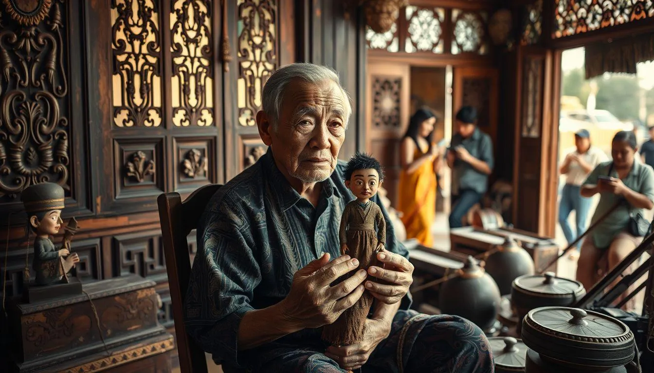 Contoh Teks Geguritan Tema Budaya (c) Ilustrasi AI