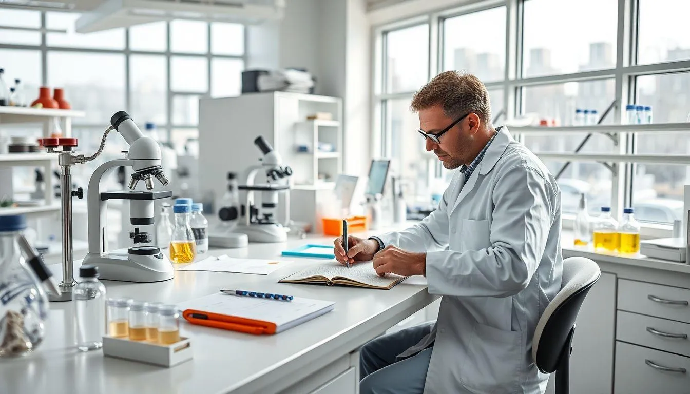 Pengertian dan Tujuan Teks Laporan Percobaan (c) Ilustrasi AI