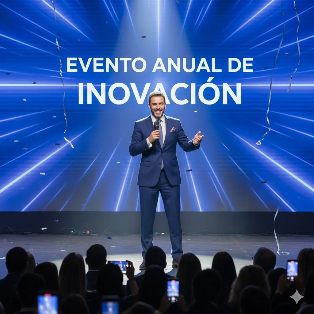 Pengertian dan Karakteristik Teks MC Formal (c) Ilustrasi AI