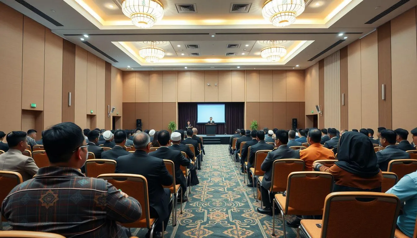 Contoh Teks MC Formal untuk Acara Seminar (c) Ilustrasi AI