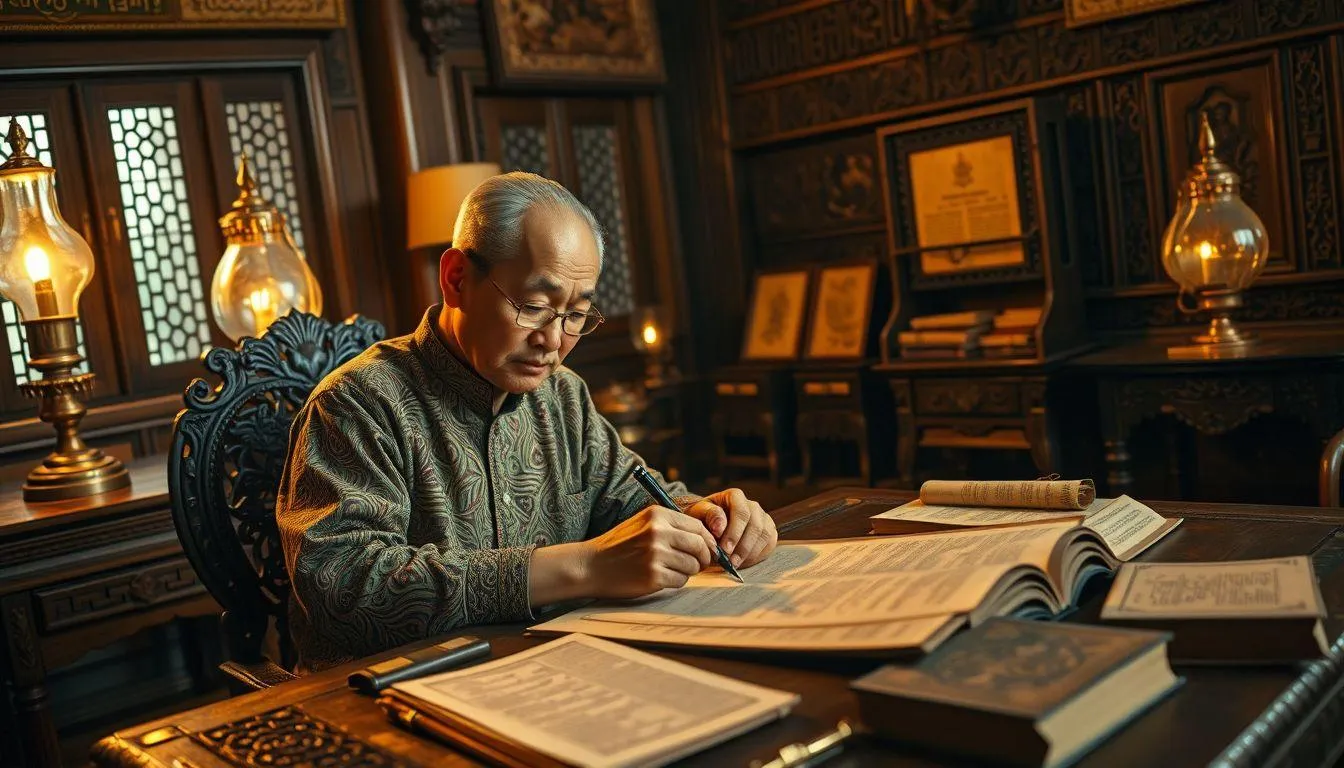 Jenis-Jenis Teks Narasi Bahasa Jawa (c) Ilustrasi AI