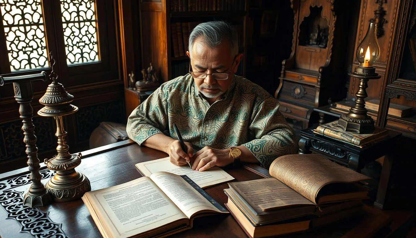 Struktur dan Unsur Pembentuk Teks Narasi Bahasa Jawa (c) Ilustrasi AI