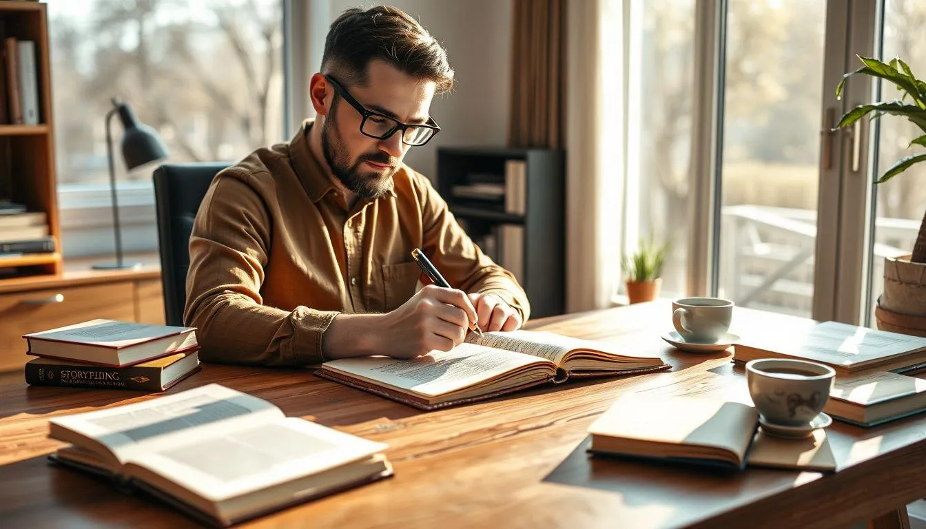 Tips Menulis Teks Narasi yang Menarik (c) Ilustrasi AI