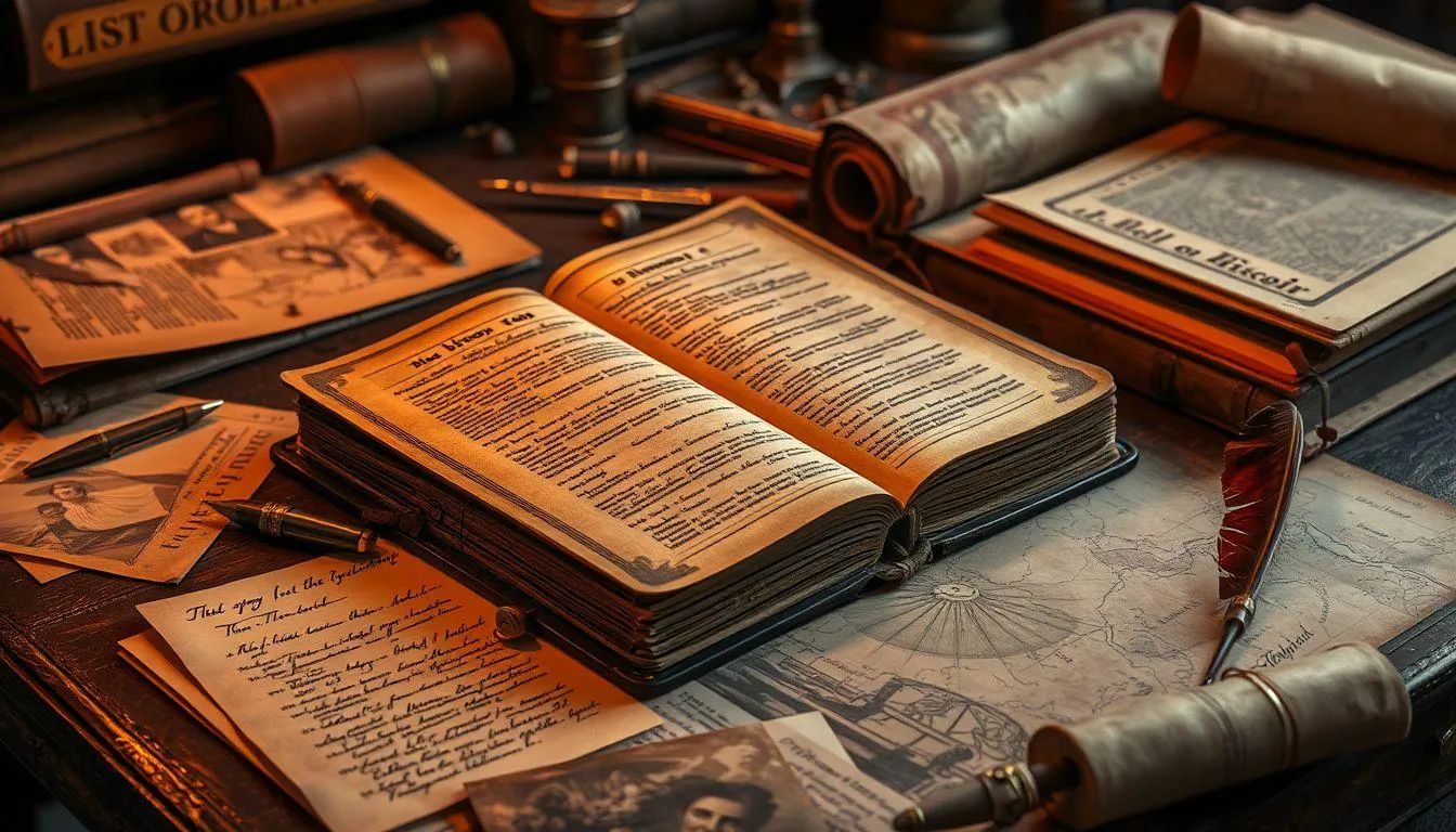 Pengertian dan Karakteristik Teks Narasi Sejarah (c) Ilustrasi AI